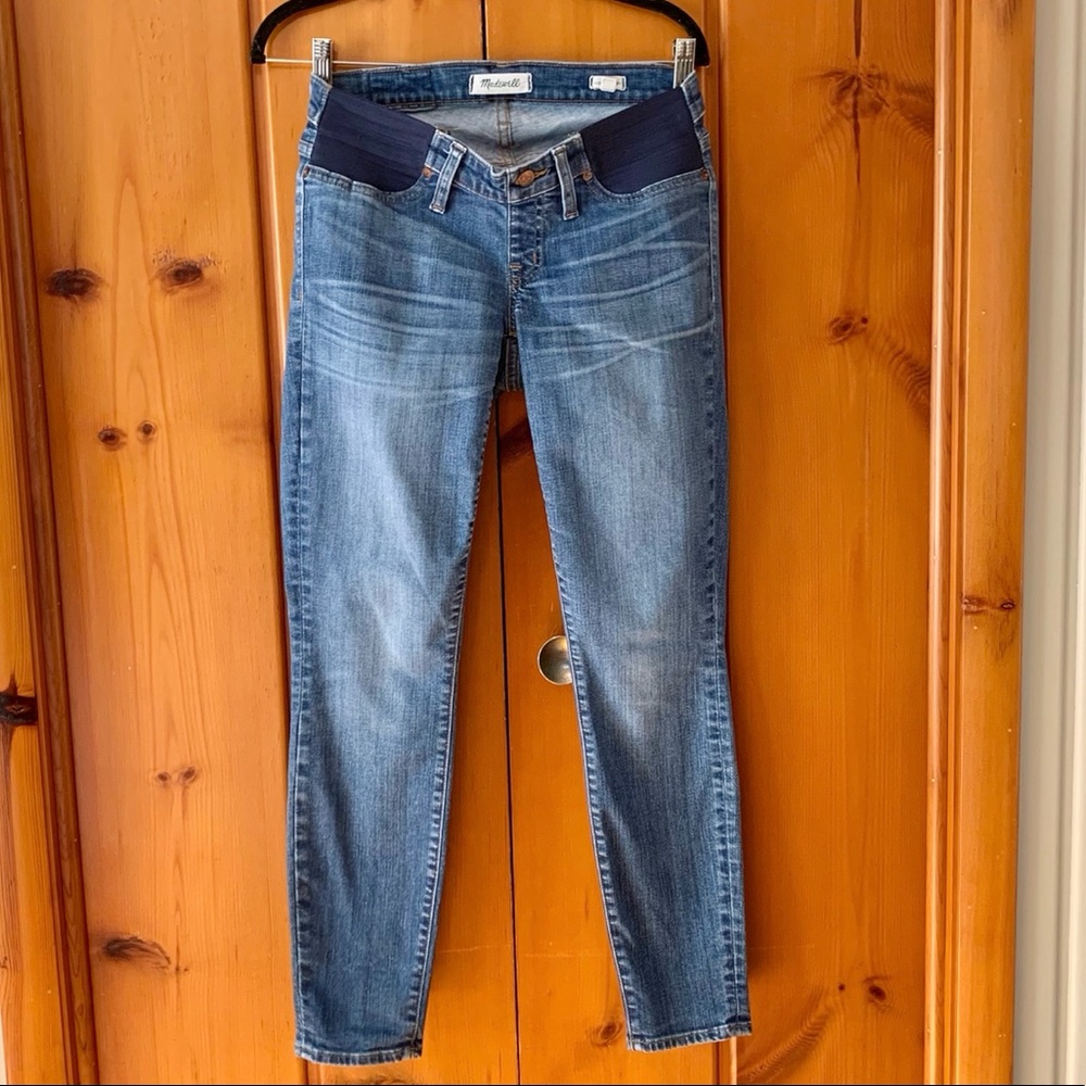 Madewell Maternity Side-Panel Skinny Jeans